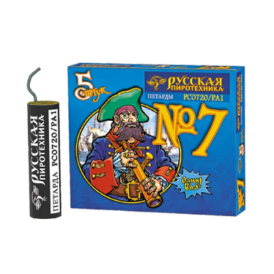 Петарда фитильная № 7 Петарды купить в Грозном | groznyj.salutsklad.ru