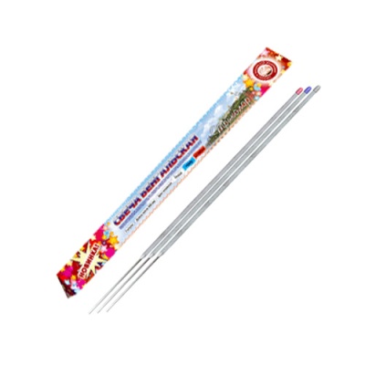 Триколор 300 мм. Бенгальские огни цветные купить в Грозном | groznyj.salutsklad.ru