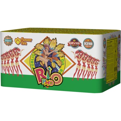 Рио S Батарея салютов купить в Грозном | groznyj.salutsklad.ru