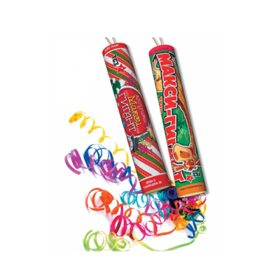 Макси-Гигант с серпантином Хлопушки купить в Грозном | groznyj.salutsklad.ru