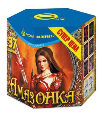 Амазонка Батарея салютов купить в Грозном | groznyj.salutsklad.ru