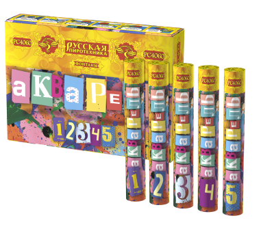 Акварель Фонтан пиротехнический купить в Грозном | groznyj.salutsklad.ru