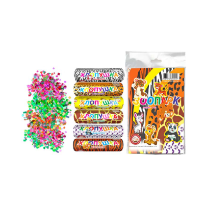 Зоопарк УПЗ Набор хлопушек купить в Грозном | groznyj.salutsklad.ru