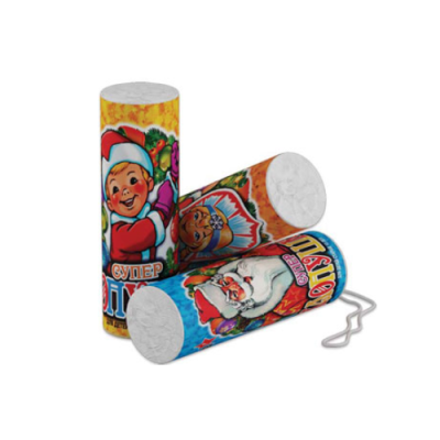 Супер с серпантином Хлопушки купить в Грозном | groznyj.salutsklad.ru