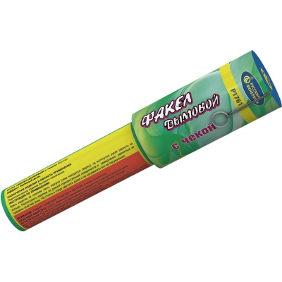 Дымовой (с чекой) зеленый Фальшфейер купить в Грозном | groznyj.salutsklad.ru