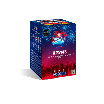 Круиз Фонтан фейерверк купить в Грозном | groznyj.salutsklad.ru