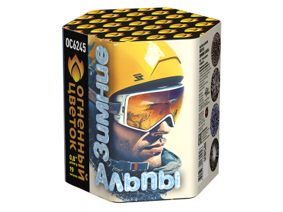 Зимние Альпы Батарея салютов купить в Грозном | groznyj.salutsklad.ru