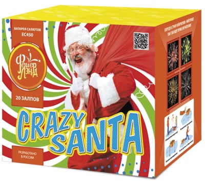 CRAZY SANTA Фейерверк купить в Грозном | groznyj.salutsklad.ru