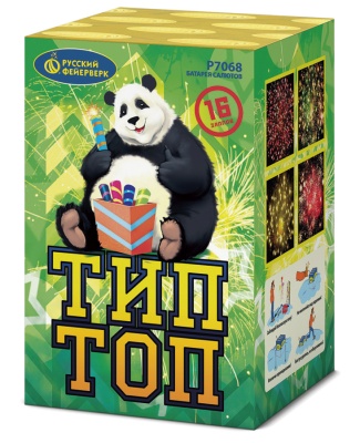 Тип-Топ Батарея салютов купить в Грозном | groznyj.salutsklad.ru