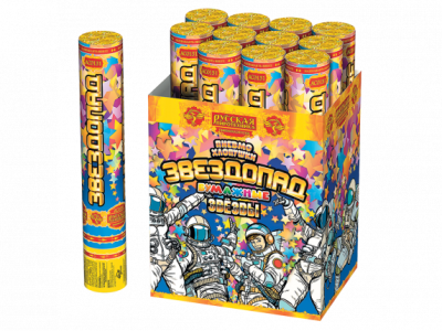 Звездопад 30 Пневматическая хлопушка купить в Грозном | groznyj.salutsklad.ru