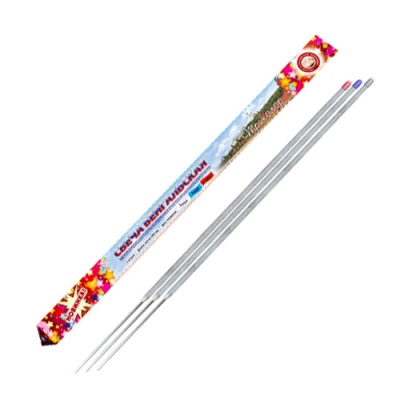 Триколор 400 мм. Бенгальские огни цветные купить в Грозном | groznyj.salutsklad.ru