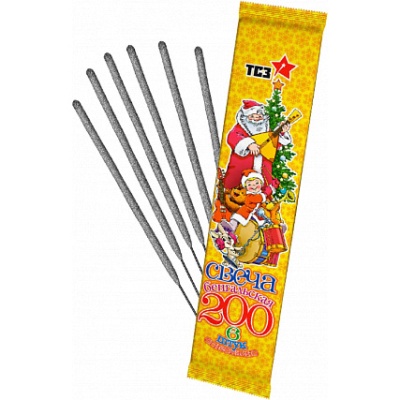 200 мм. Бенгальские огни купить в Грозном | groznyj.salutsklad.ru